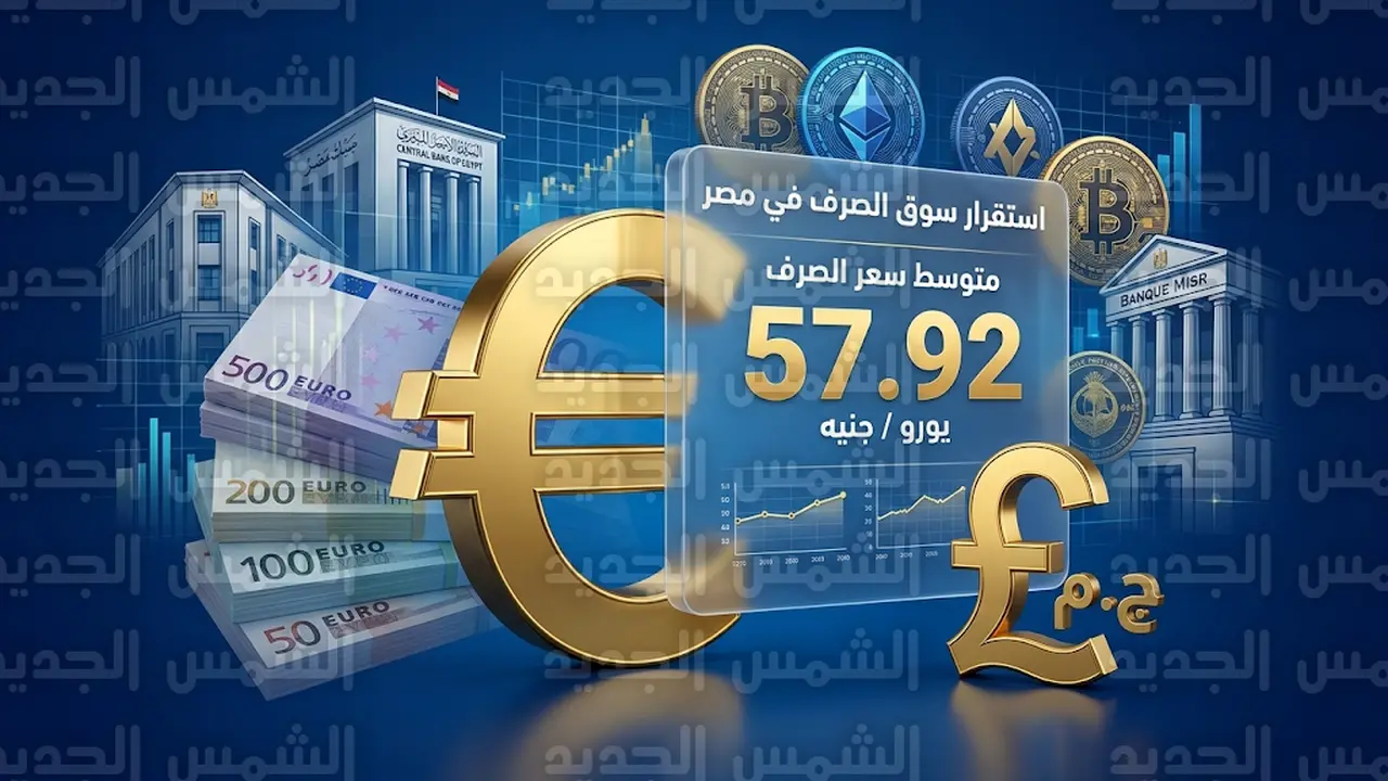 تحركات مفاجئة في سعر اليورو مقابل الجنيه داخل البنك المركزي والبنوك المصرية